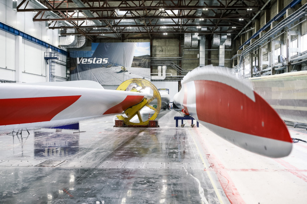 600-ая лопасть для ветроэнергетических установок выпущена Ульяновским заводом Vestas