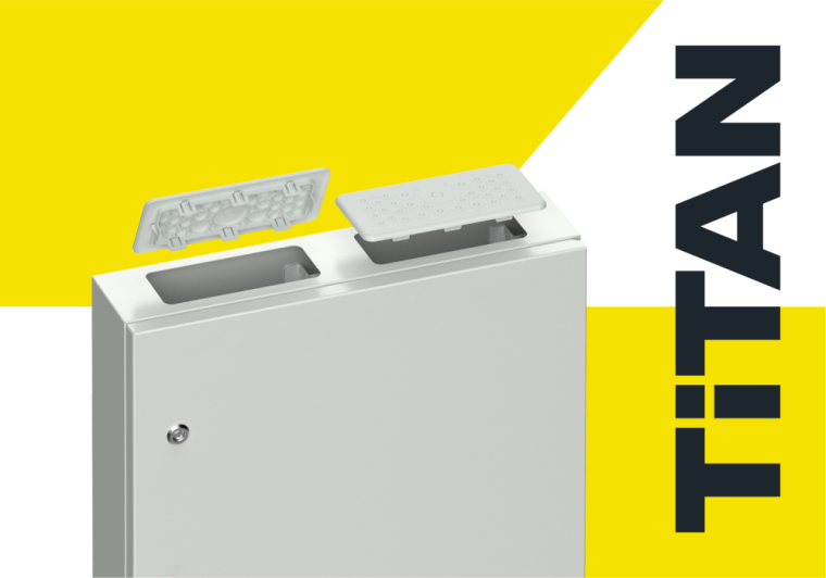 Двухкомпонентный кабельный ввод в корпусах ЩРн TITAN — новый стандарт надежности и удобства монтажа