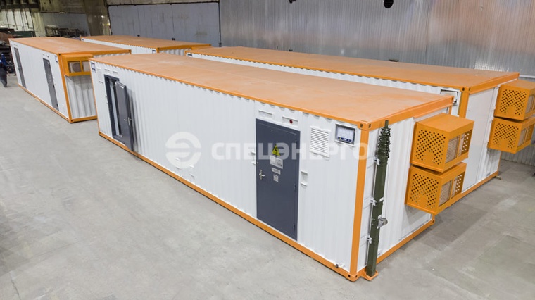 Мобильная модульная подстанция 35/6кВ 2х25МВА для ГРК «Амикан»