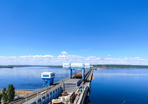 Период половодья на Саратовской ГЭС подошел к завершению