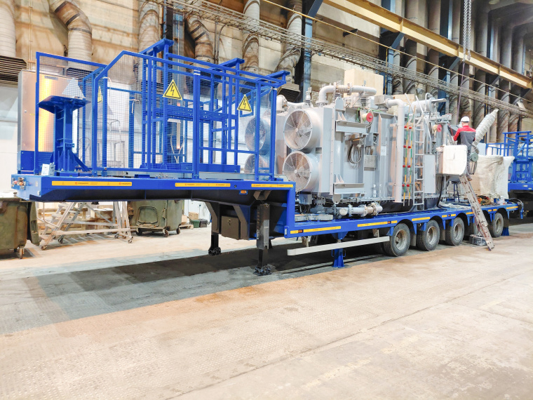 Две мобильные подстанции (ММПС) 110/10 кВ для ПАО «Россети» — МЭС Центра