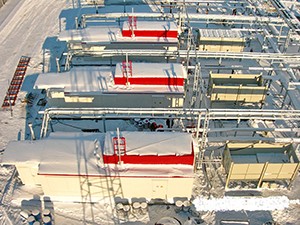 На Мурьяунском месторождении заработала компрессорная станция