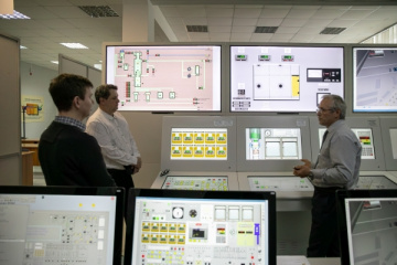 Смоленская АЭС тестирует модернизированный тренажёр БЩУ энергоблока № 3
