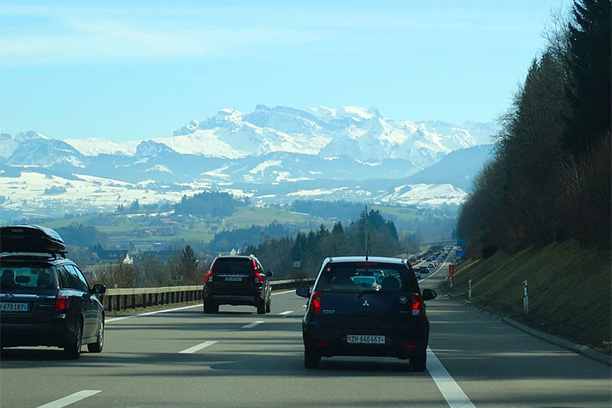 Место для новой скоростной автодороги