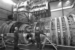 Крупнейшая в мире турбина