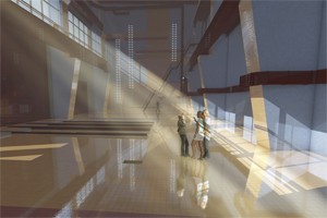 Гидростанция в формате 3D