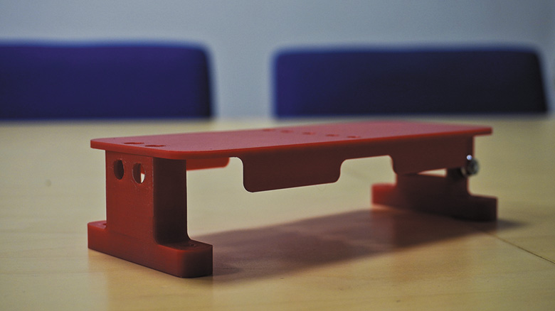 Рис. 3. Защитная крышка, изготовленная на 3D-принтере