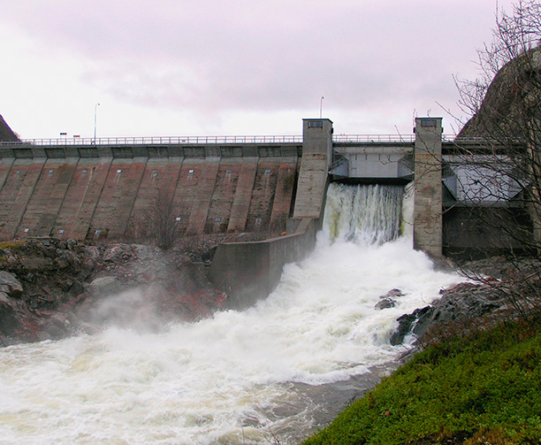 Водосброс Борисоглебской ГЭС