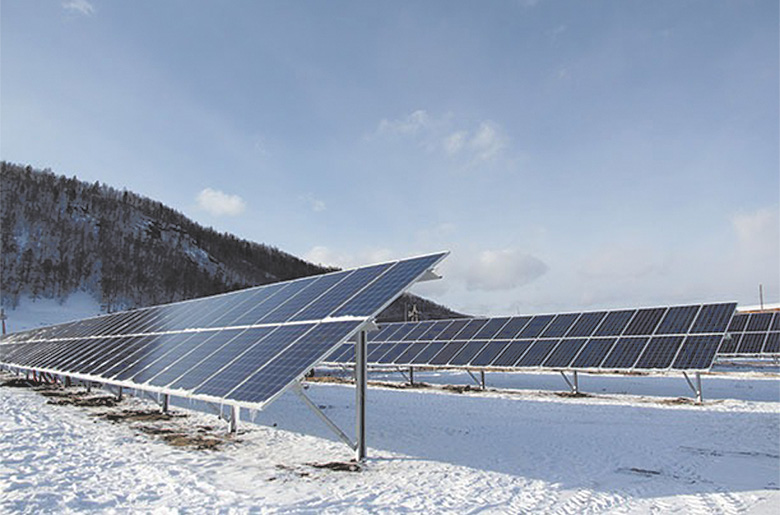 Солнечная энергоустановка в селе Менза Забайкальского края