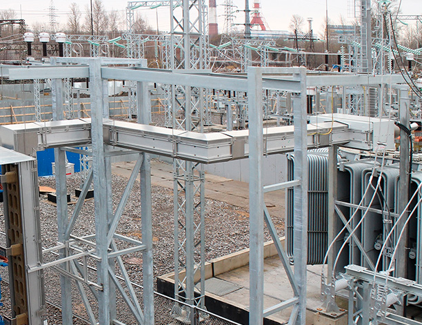 Подстанция «Красный октябрь» ПАО «Россети Ленэнерго». Токопроводы ТКЛС(А)-6-4000 УХЛ1 и ТПЛА-6-4000 УХЛ1