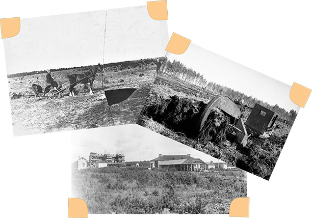 Этапы строительства Ляпинской ГРЭС