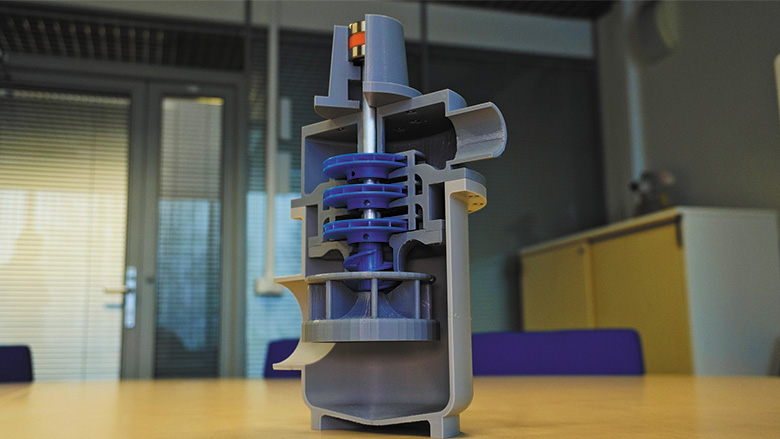 Рис. 4. Вертикальный конденсатный электронасос (КСВ)