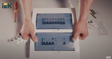 Типовое решение электрощита на базе АРМАТ. IEK