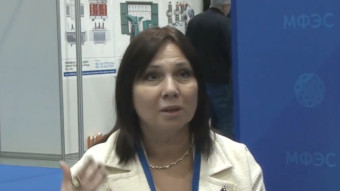 Ирина Есипова в Открытой студии газеты «Энергетика и промышленность России» на МФЭС-2025