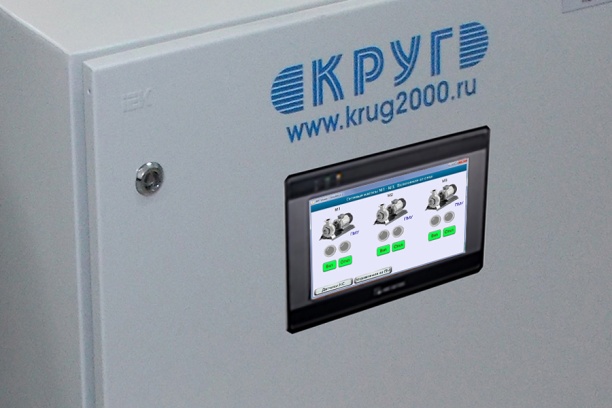 Шкаф управления водопроводными насосными станциями