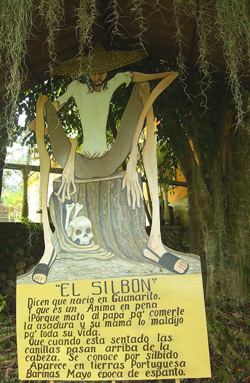 Демонстрация Эль Сильбона в венесуэльском тематическом парке